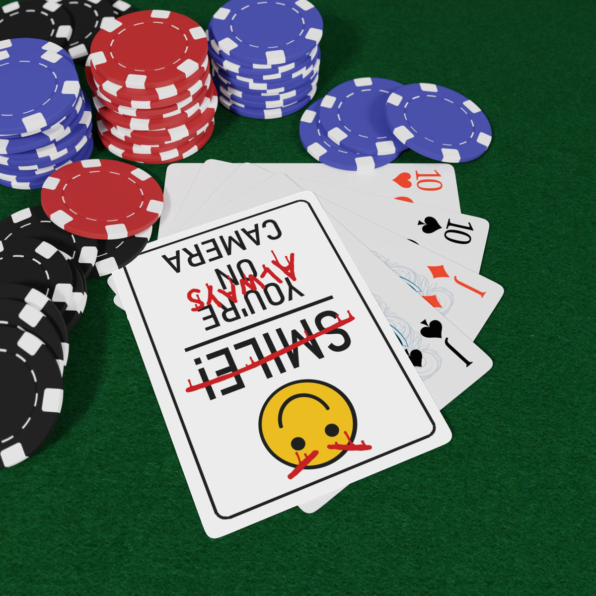 You're Always on Camera | Novelty Playing Card Deck