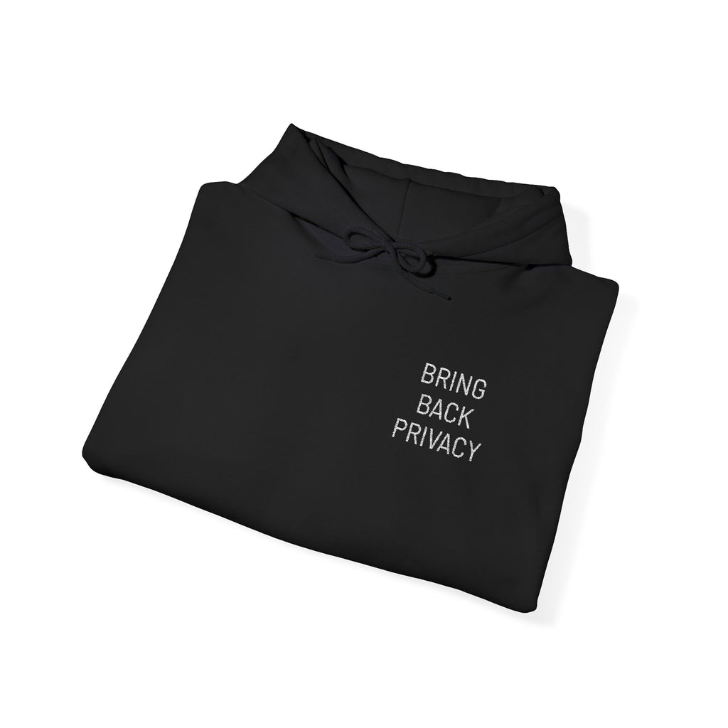 Bring Back Privacy (White) | Hoodie