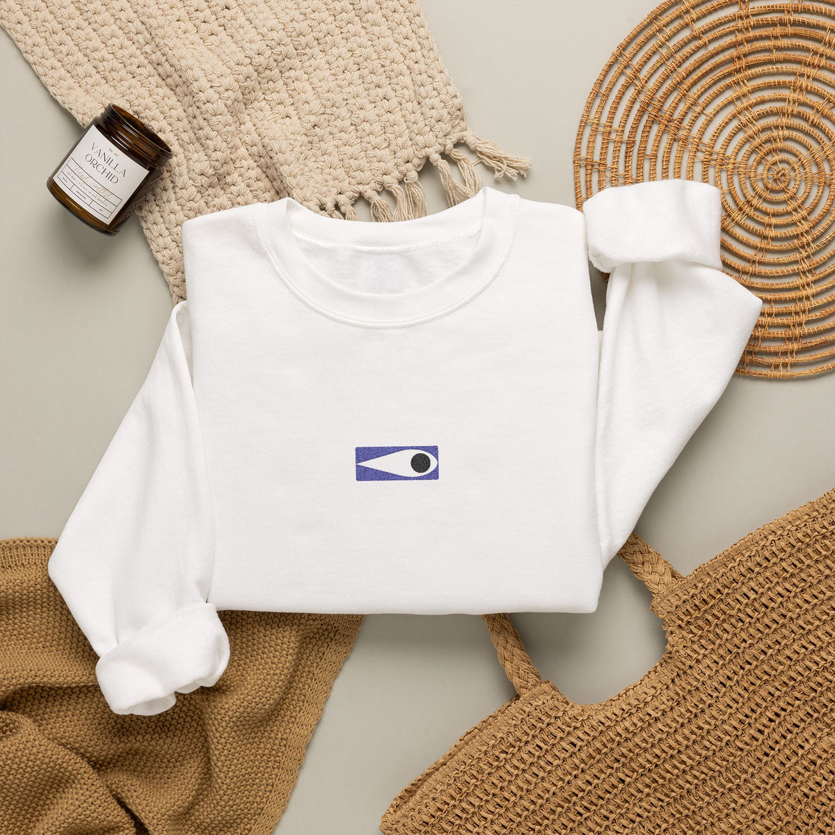 Nationwide Watch | Embroidered Crewneck Sweatshirt